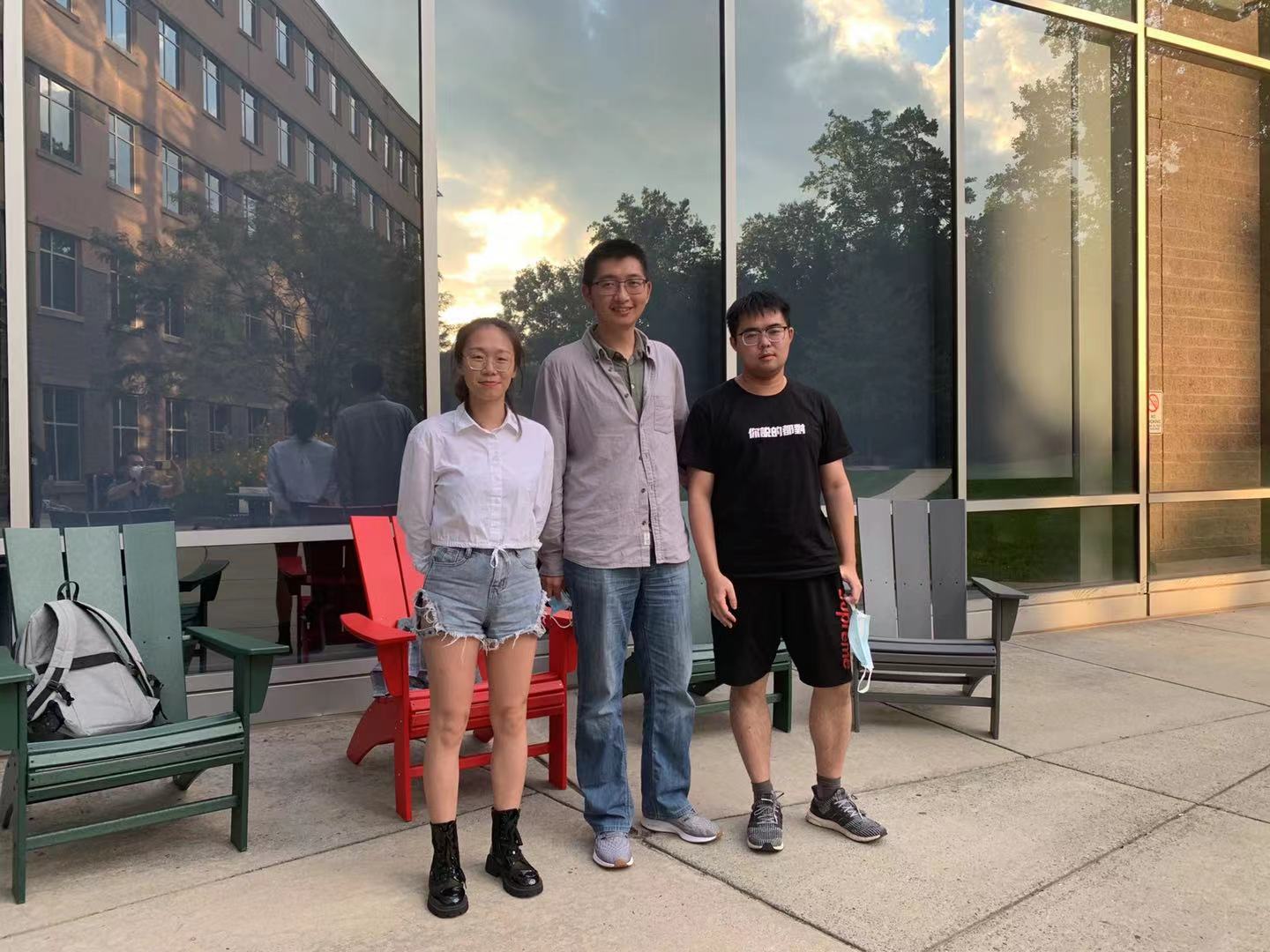 Welcome Yi Sheng (left) and Zhepeng Wang (right) joining JQub