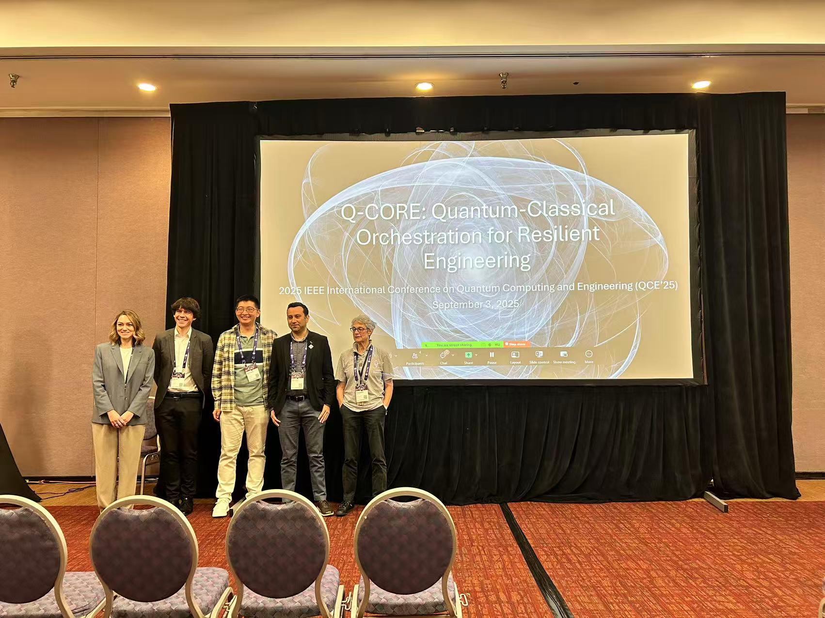 Q-Core Workshop Organizers and NSF PD Elizabeth