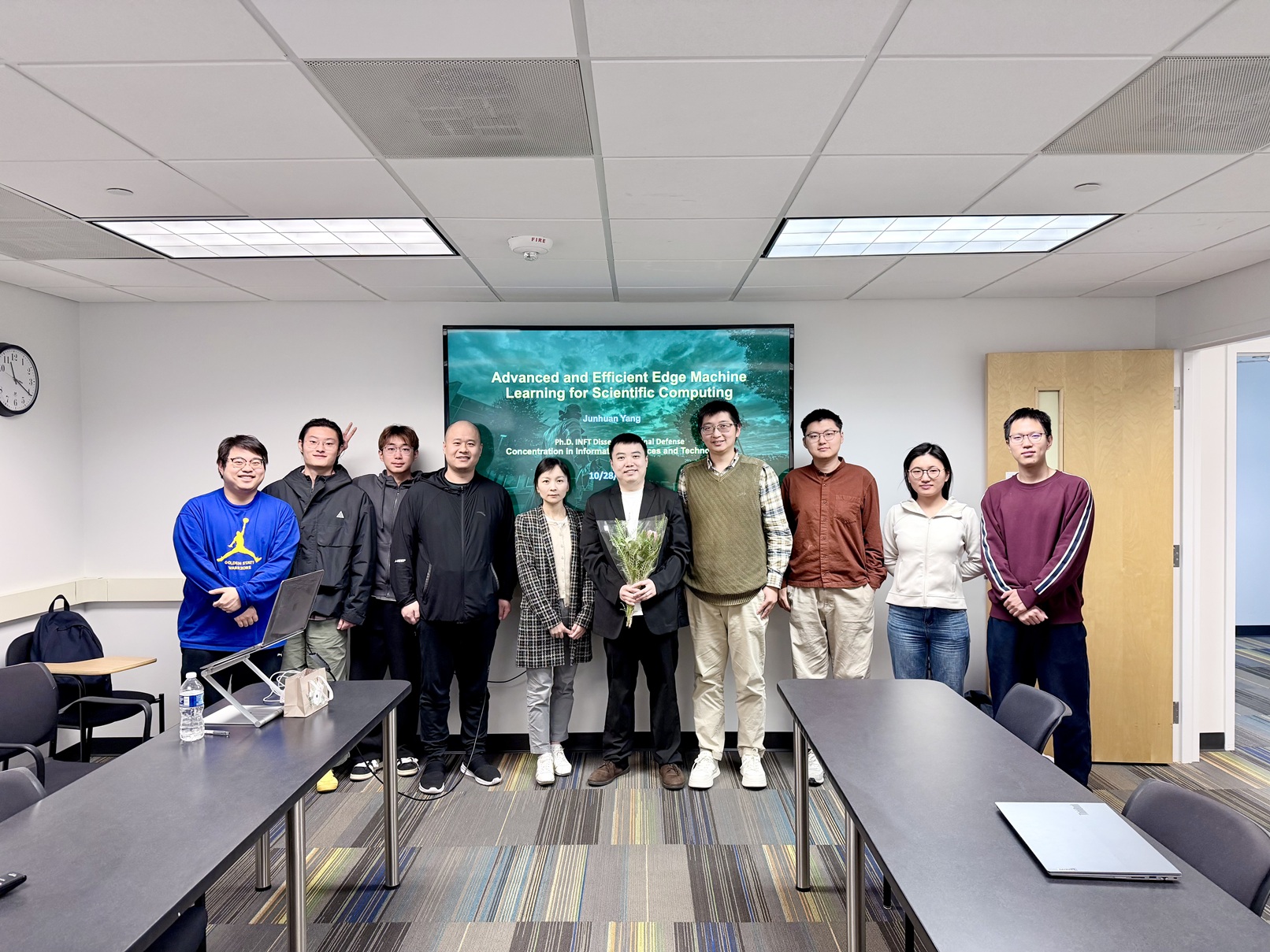 Junhuan and Labmates